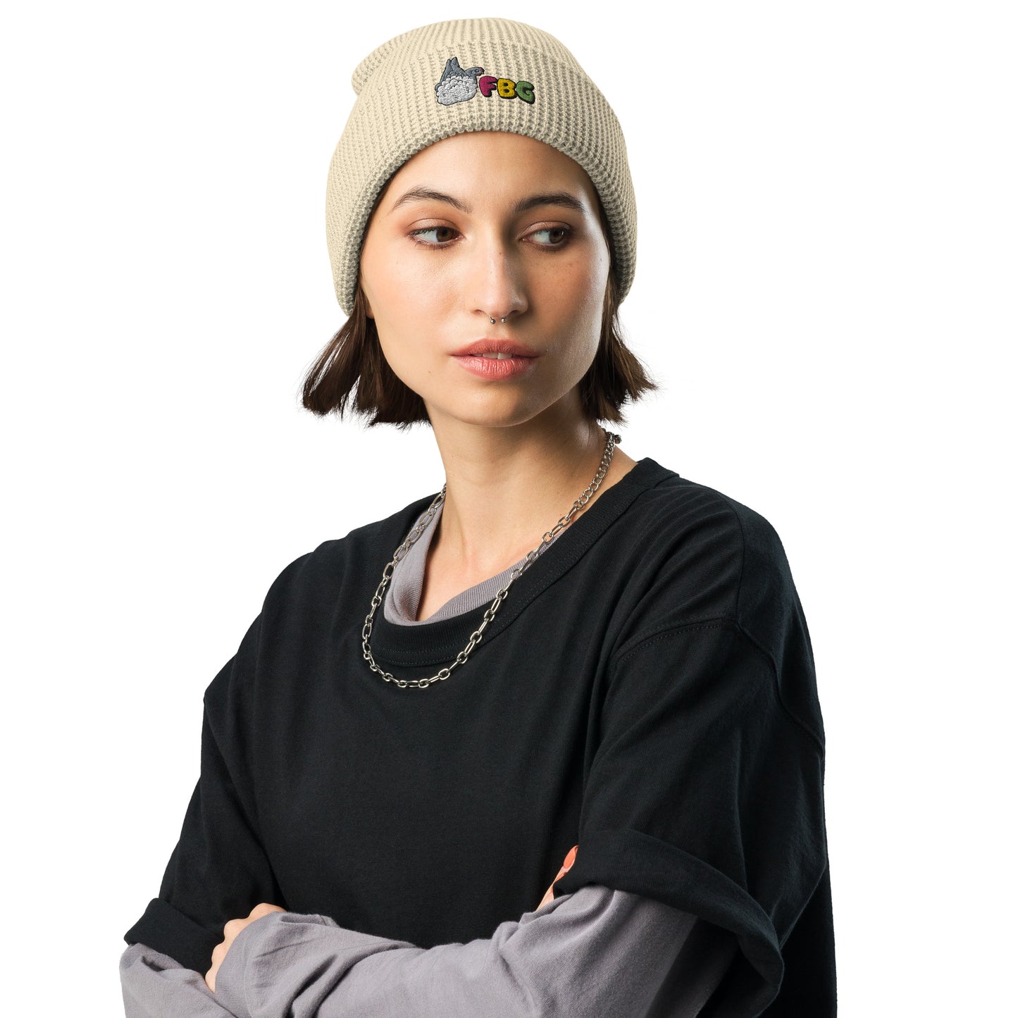 FBG Logo Waffle Beanie