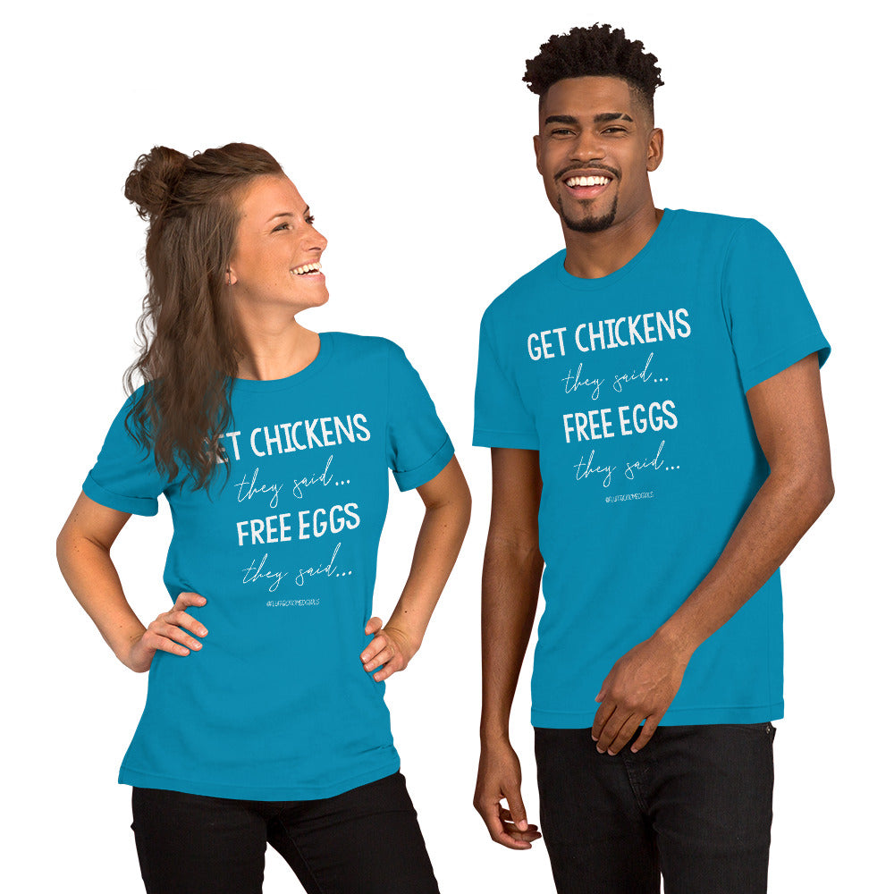 Get Chickens Sarcasm Tee