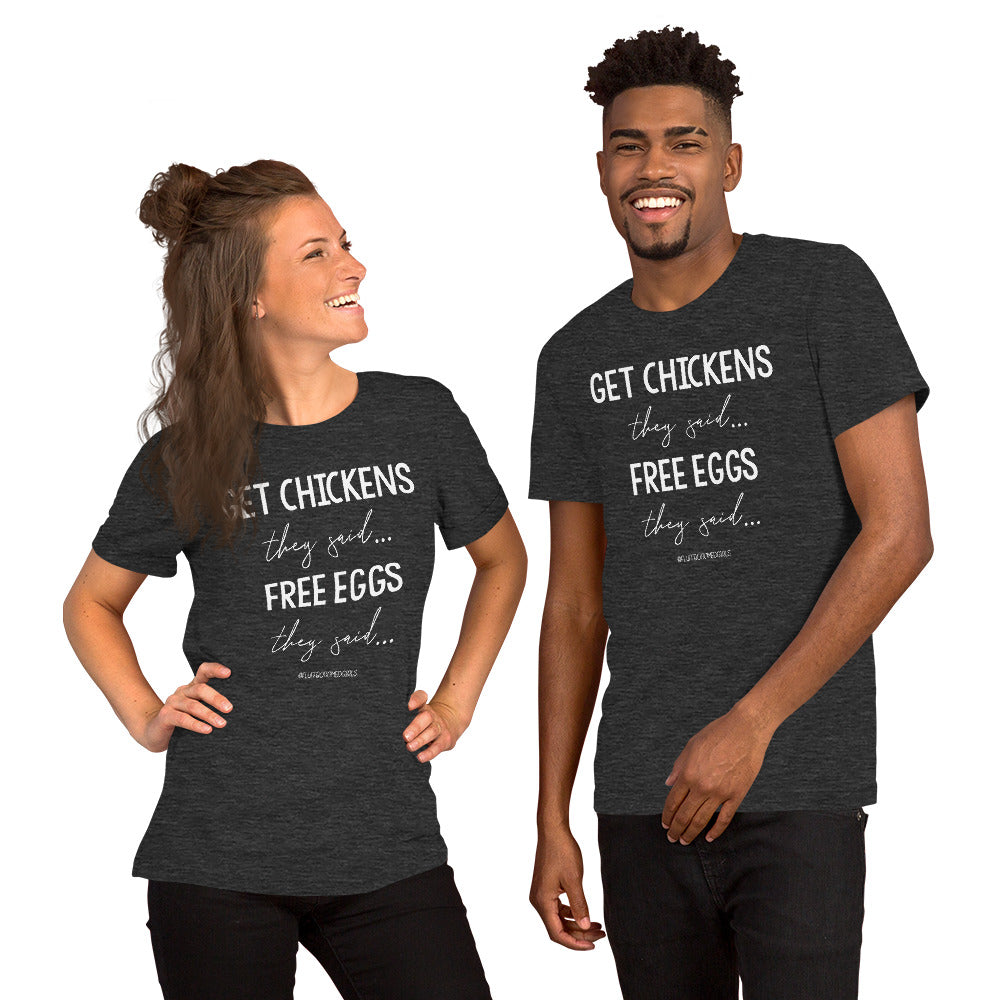 Get Chickens Sarcasm Tee