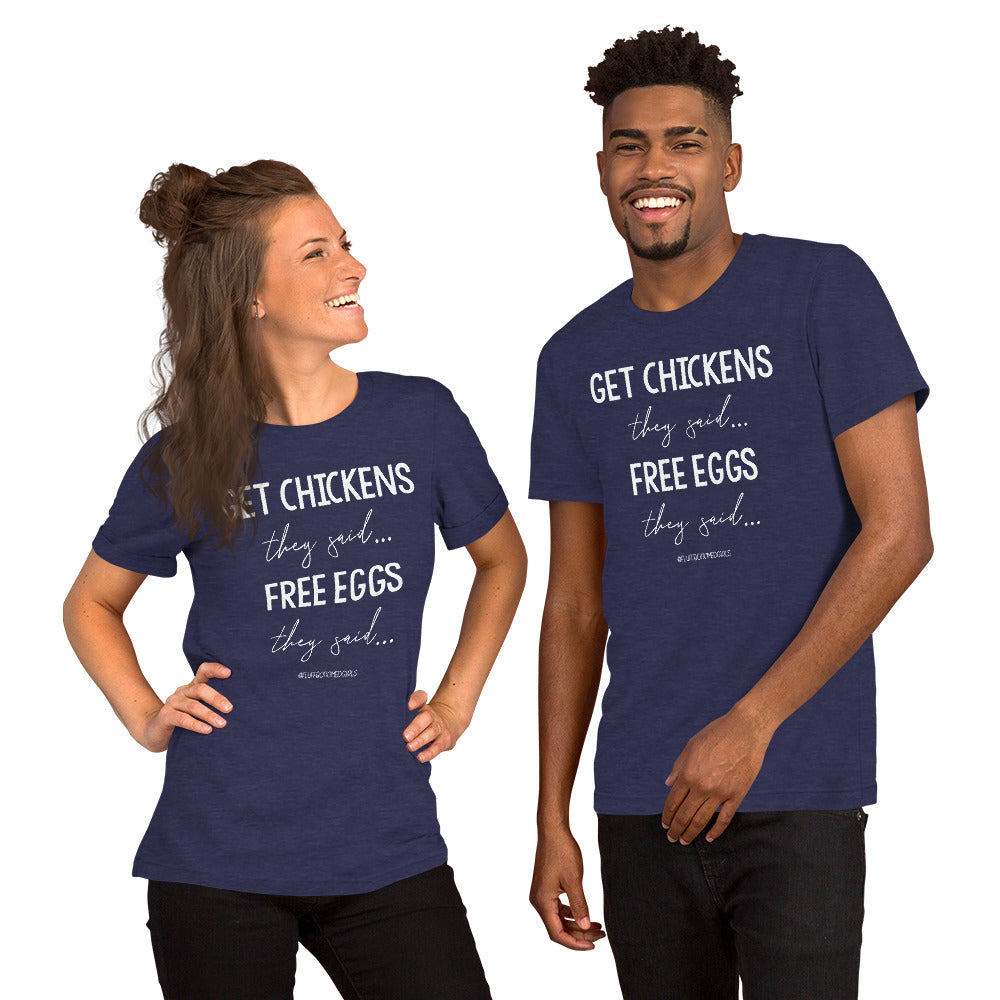 Get Chickens Sarcasm Tee