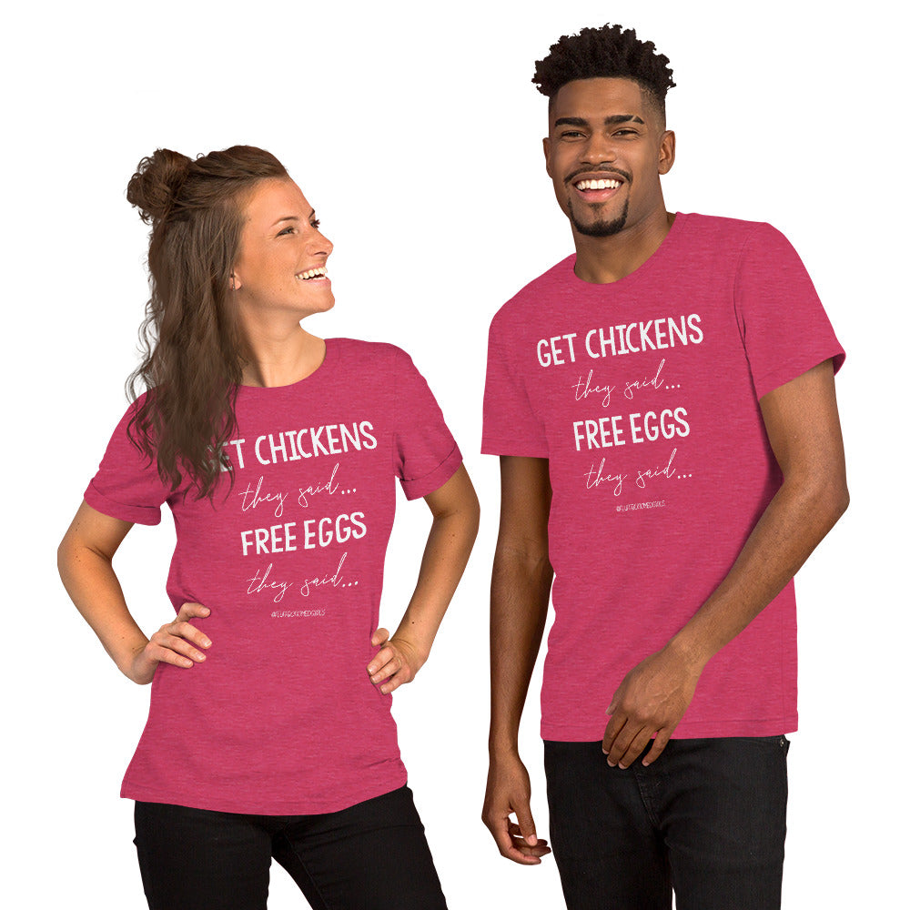 Get Chickens Sarcasm Tee