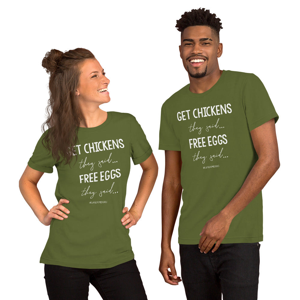 Get Chickens Sarcasm Tee